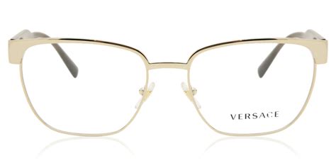 versace eyeglasses ve1264 1461 gold 54 mm|Versace VE1264 Eyeglasses .